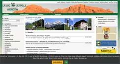 Desktop Screenshot of gemeinde.wengen.bz.it
